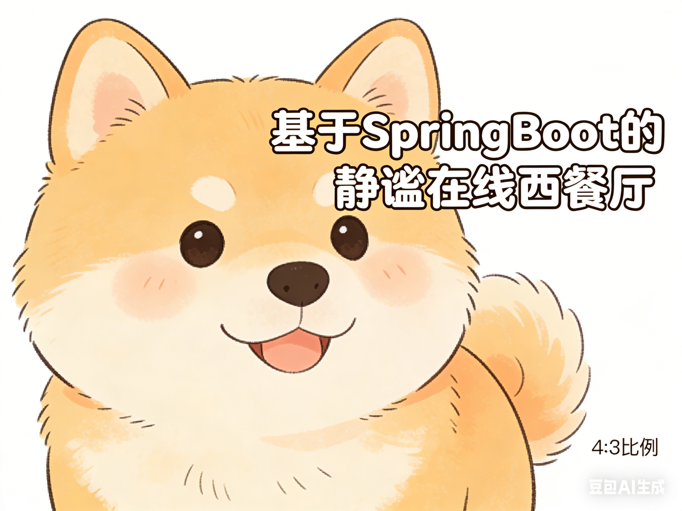 基于SpringBoot+Vue的餐厅餐饮点餐管理系统 项目封面图