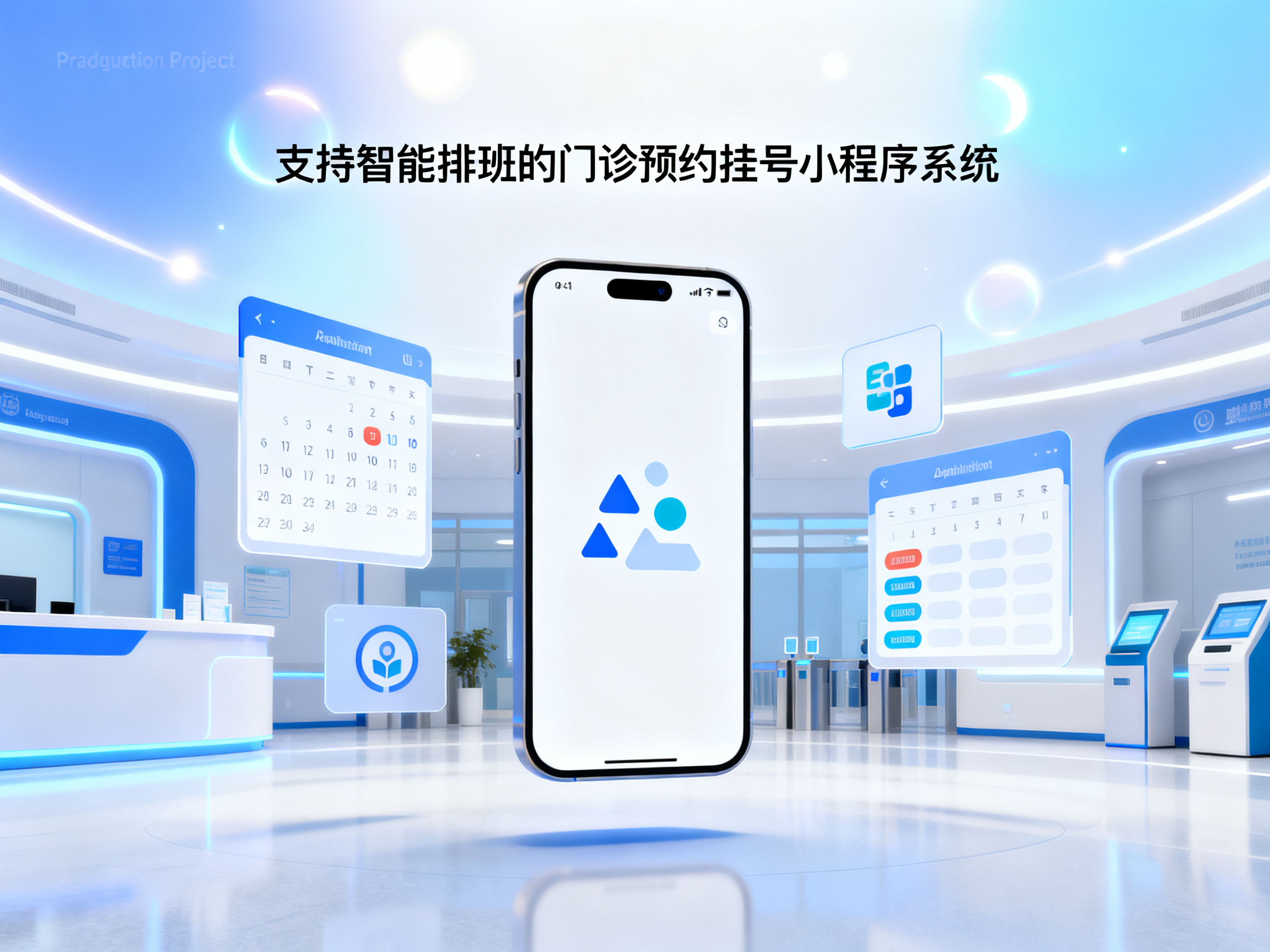支持智能排班的门诊预约挂号小程序系统 项目封面图